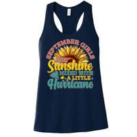 September Girls Sunshine And Hurricane Cute Women's Racerback Tank