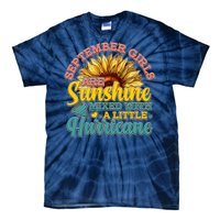 September Girls Sunshine And Hurricane Cute Tie-Dye T-Shirt