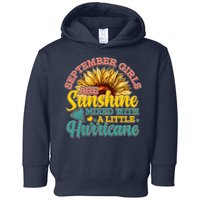 September Girls Sunshine And Hurricane Cute Toddler Hoodie