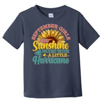 September Girls Sunshine And Hurricane Cute Toddler T-Shirt