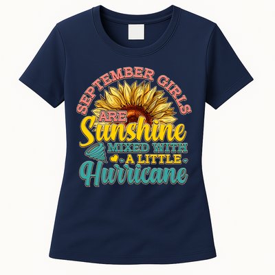 September Girls Sunshine And Hurricane Cute Women's T-Shirt