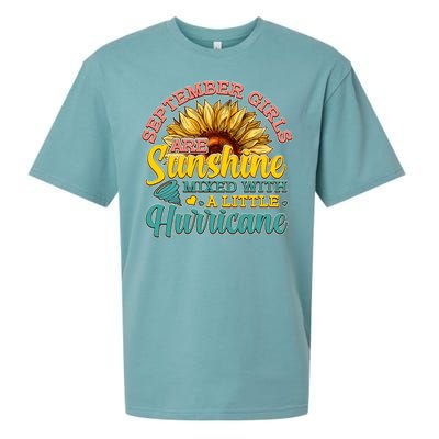 September Girls Sunshine And Hurricane Cute Sueded Cloud Jersey T-Shirt