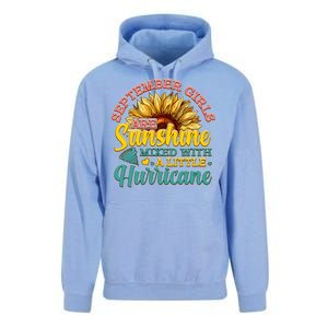 September Girls Sunshine And Hurricane Cute Unisex Surf Hoodie