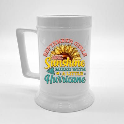 September Girls Sunshine And Hurricane Cute Beer Stein