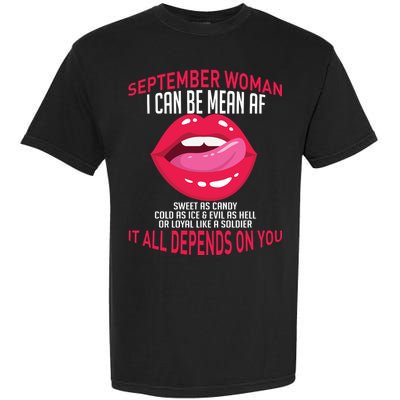 September Woman Depends on You Garment-Dyed Heavyweight T-Shirt