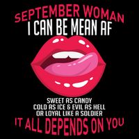 September Woman Depends on You Cooling Performance Crew T-Shirt