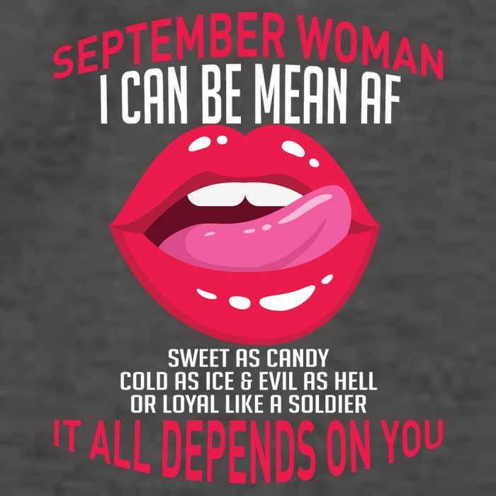 September Woman Depends on You Vector Backpack