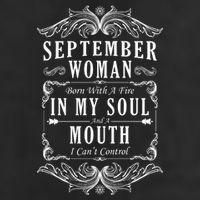 September Woman Funny Birthday Hat