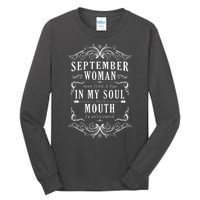 September Woman Funny Birthday Tall Long Sleeve T-Shirt