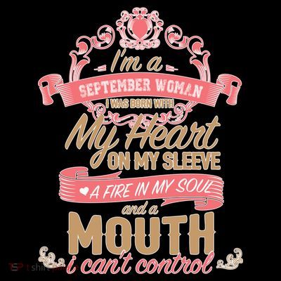 September Woman Heart and Soul T-Shirt