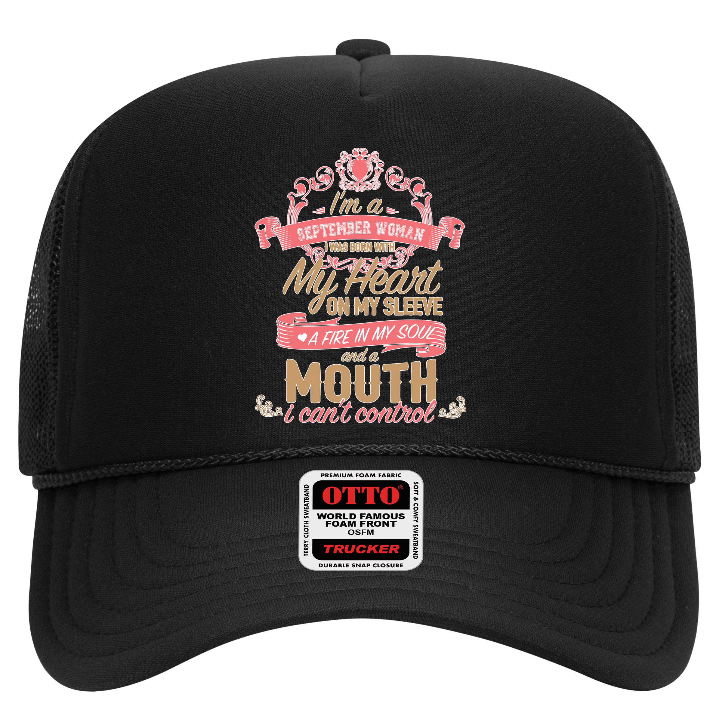September Woman Heart and Soul Hat