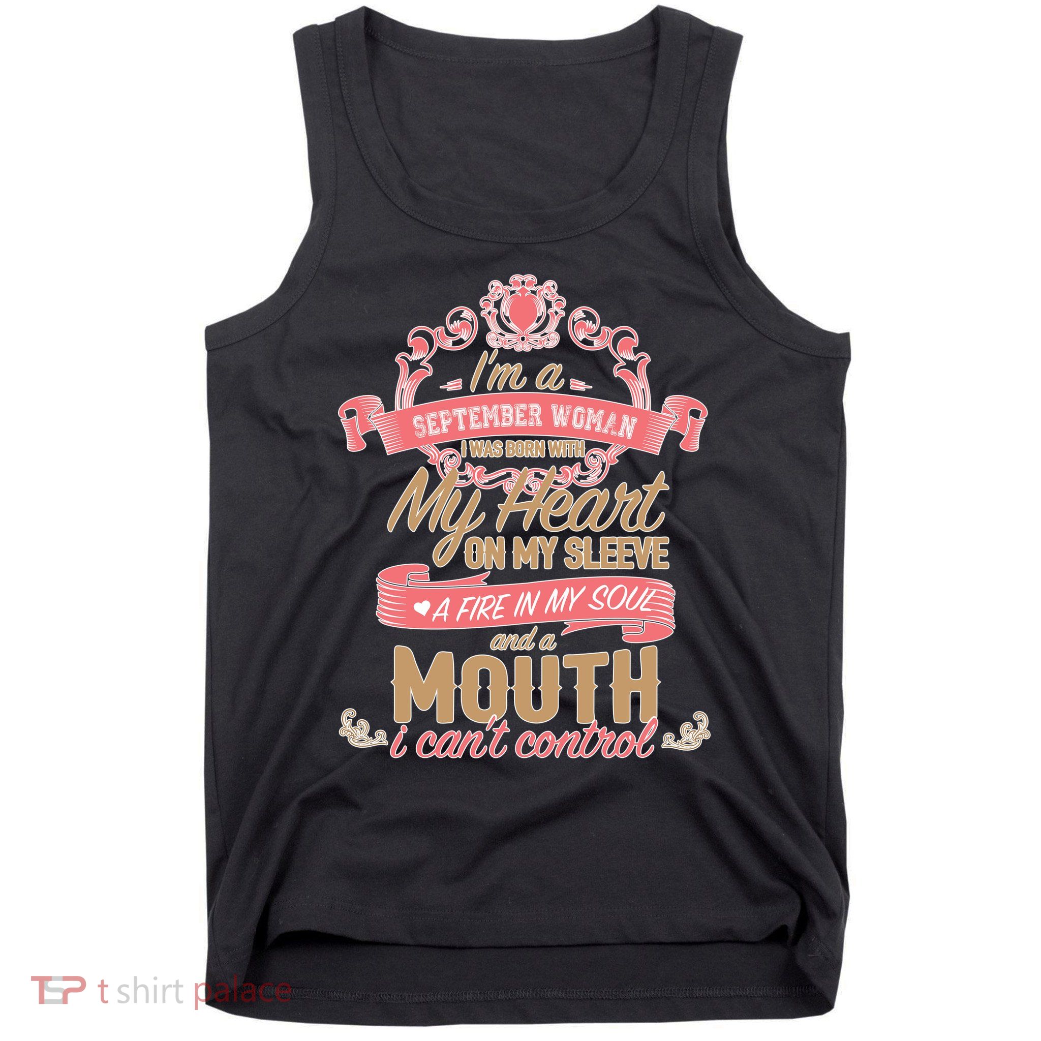 September Woman Heart and Soul Tank Top