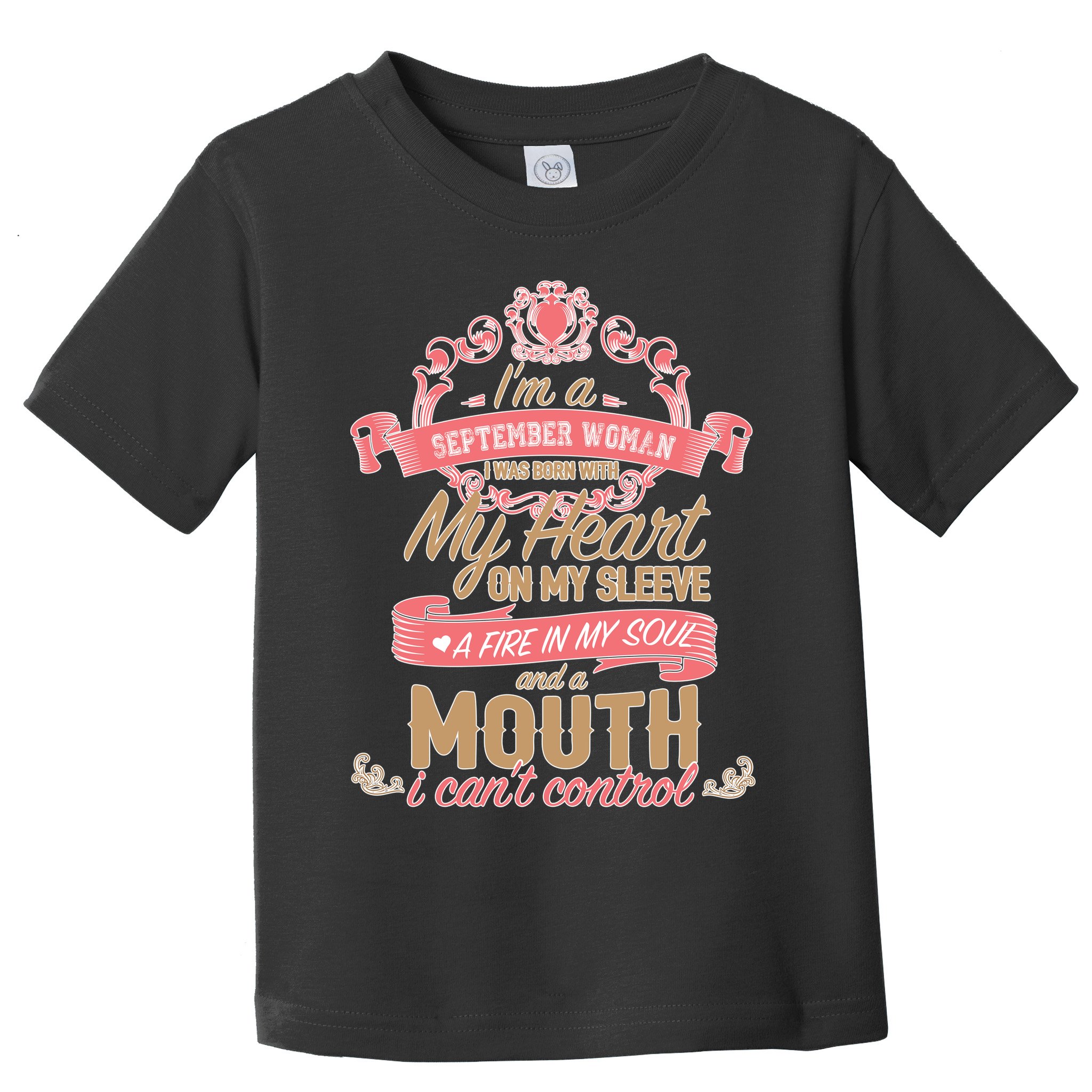 September Woman Heart and Soul Toddler T-Shirt