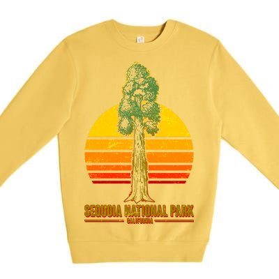 Sequoia National Park California Premium Crewneck Sweatshirt