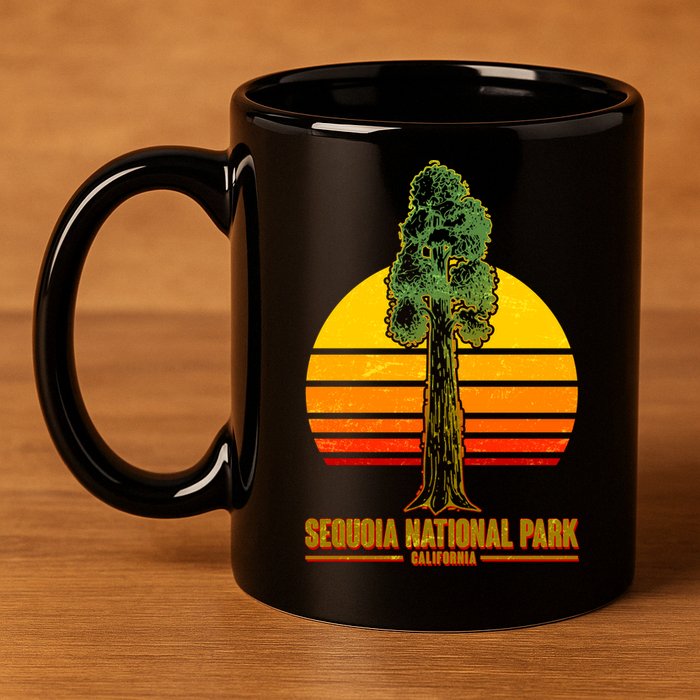 Sequoia National Park California 11oz C Handle Ceramic Mug