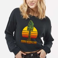 Sequoia National Park California Cropped Pullover Crew