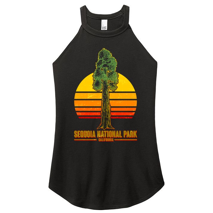 Sequoia National Park California Women's Perfect Tri Rocker Tank