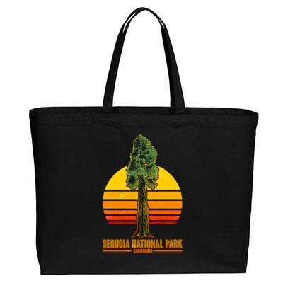 Sequoia National Park California Cotton Canvas Jumbo Tote