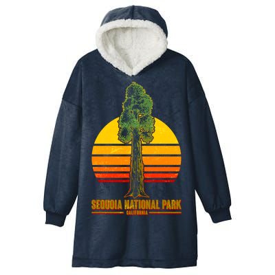 Sequoia National Park California Hooded Wearable Blanket