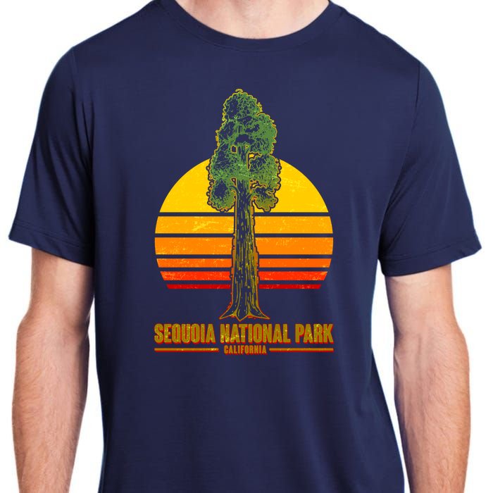 Sequoia National Park California Adult ChromaSoft Performance T-Shirt