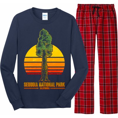 Sequoia National Park California Long Sleeve Pajama Set