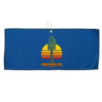 Sequoia National Park California Large Microfiber Waffle Golf Towel