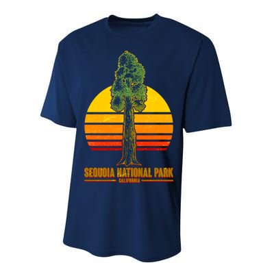 Sequoia National Park California Performance Sprint T-Shirt