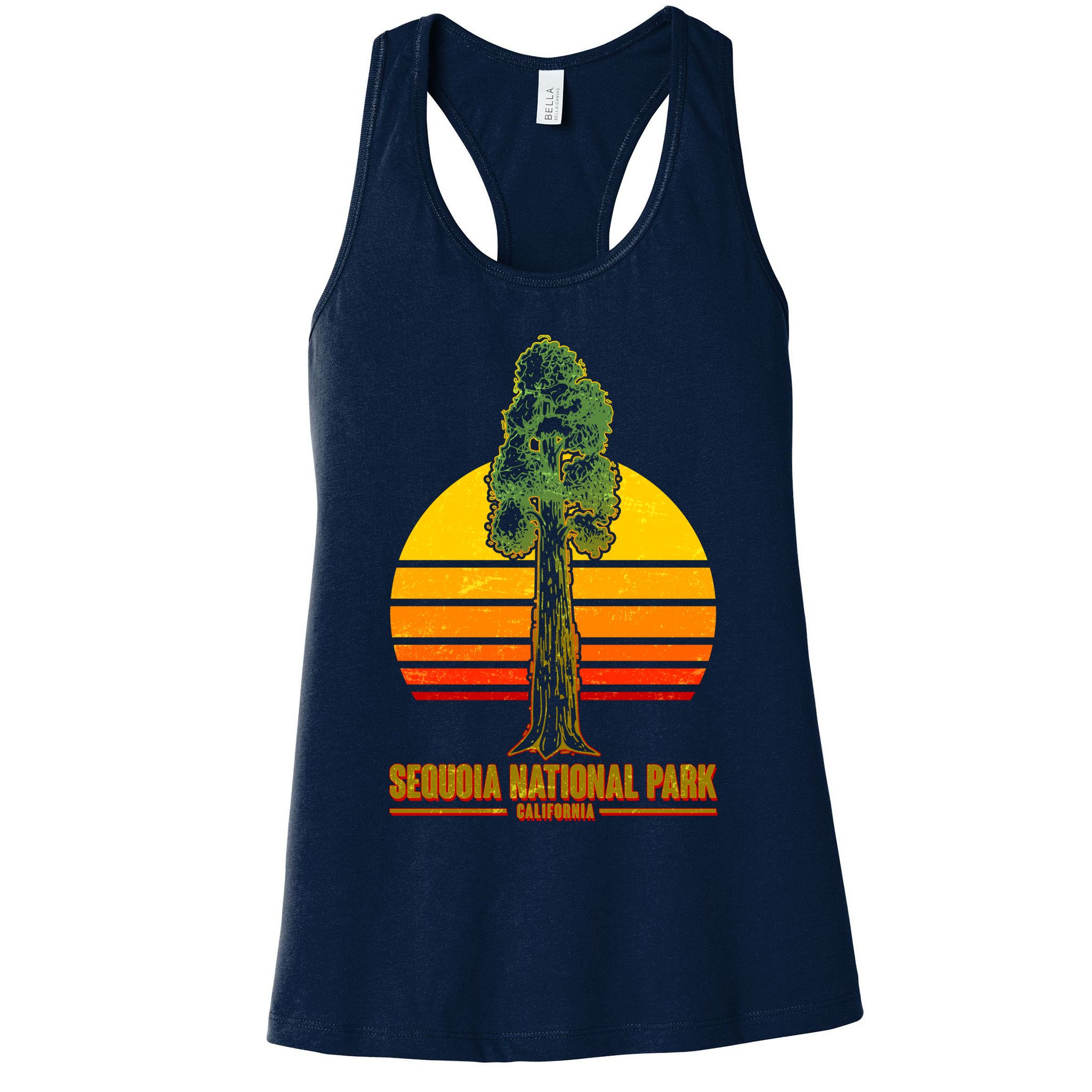 Sequoia National Park California Womens Tank Top