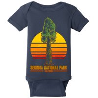 Sequoia National Park California Baby Bodysuit