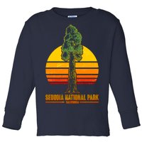 Sequoia National Park California Toddler Long Sleeve Shirt