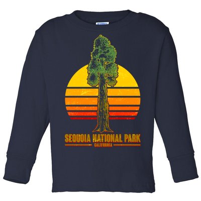 Sequoia National Park California Toddler Long Sleeve Shirt