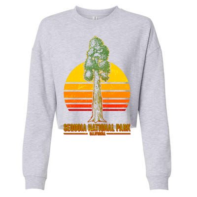 Sequoia National Park California Cropped Pullover Crew