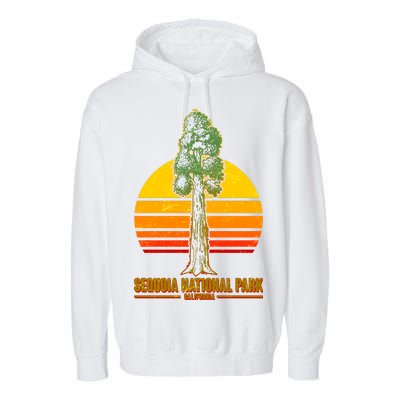 Sequoia National Park California Garment-Dyed Fleece Hoodie