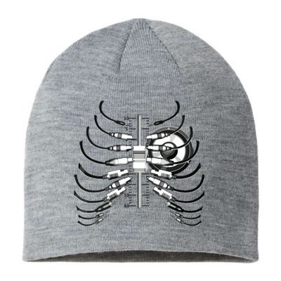 Sound Engineer Rib Cage Wired For Sound Sustainable Beanie