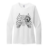 Sound Engineer Rib Cage Wired For Sound Womens CVC Long Sleeve Shirt