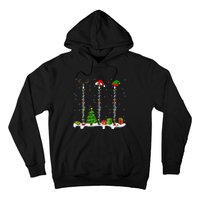 Santa Elf Reindeer Flute Christmas Light Musical Instrument Hoodie