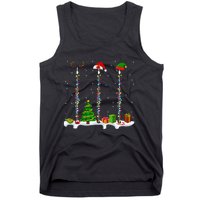 Santa Elf Reindeer Flute Christmas Light Musical Instrument Tank Top