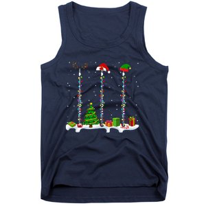 Santa Elf Reindeer Flute Christmas Light Musical Instrument Tank Top