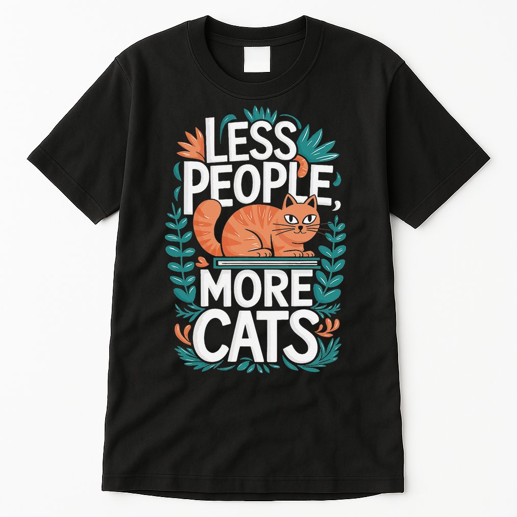 School Education Reading Teacher Knowledge Power Cat Book Tall T-Shirt