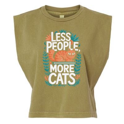 School Education Reading Teacher Knowledge Power Cat Book Garment-Dyed Women's Muscle Tee