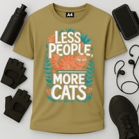 School Education Reading Teacher Knowledge Power Cat Book Cooling Performance Crew T-Shirt