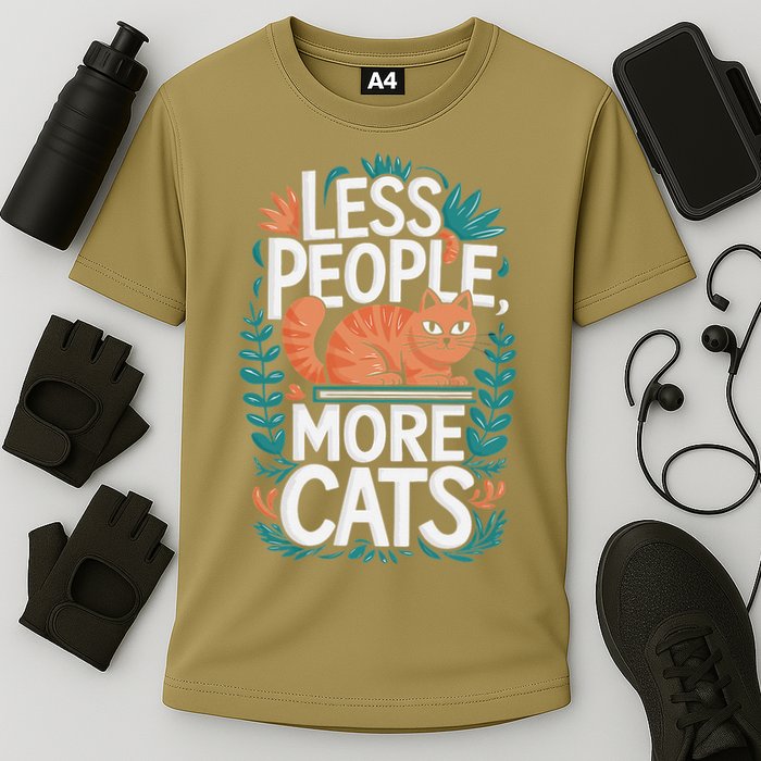 School Education Reading Teacher Knowledge Power Cat Book Cooling Performance Crew T-Shirt
