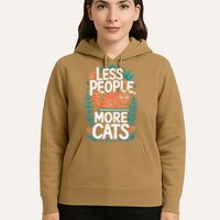 School Education Reading Teacher Knowledge Power Cat Book Hoodie