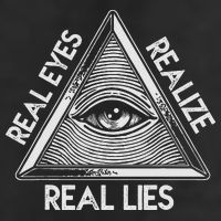 Seeing Eye Realize Real Lies Cool Comfort Performance Bucket Hat