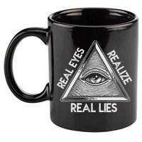 Seeing Eye Realize Real Lies 11oz C Handle Ceramic Mug