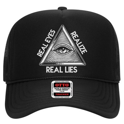 Seeing Eye Realize Real Lies Hat