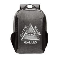 Seeing Eye Realize Real Lies Vector Backpack