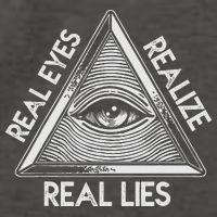 Seeing Eye Realize Real Lies Vector Backpack