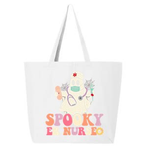 Spooky Emergency Room Nurse Funny Halloween Costume Er Nurse Gift 25L Jumbo Tote