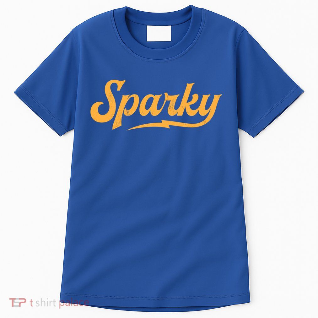 Sparky Electrician Retro Vintage Novelty Gift Tall T-Shirt